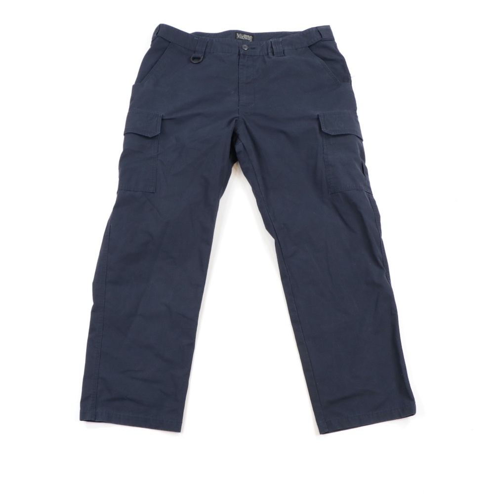 Vintage 90s Streetwear Cargo Tactical Pants Blue